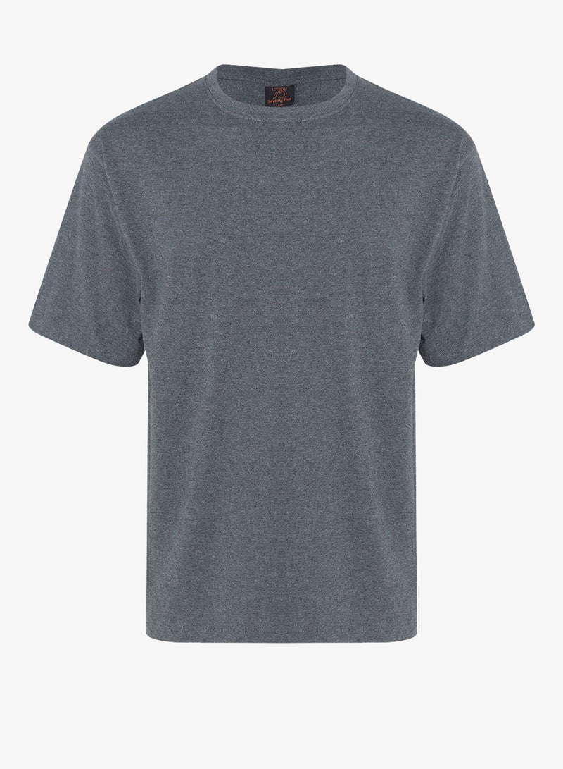 Seventy Five Basics Pack of 2 Regular Fit T-Shirt - Image 3